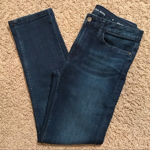Calvin Klein Slim Boyfriend Cropped Jeans